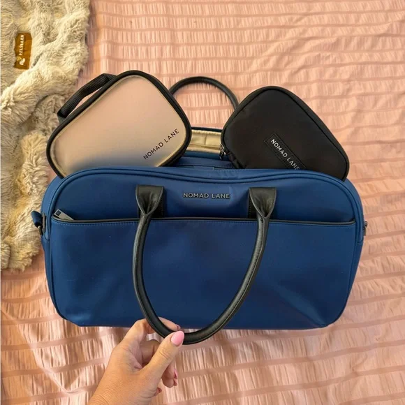 Nomad Lane Blue Travel Bag - Picture 8 of 10